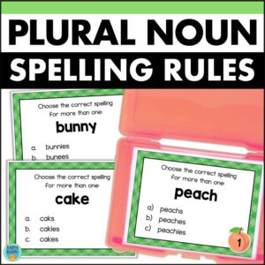 plural noun spelling rules